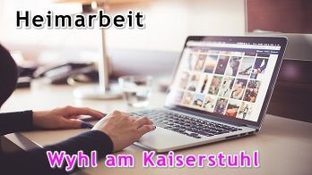 Heimarbeit in Wyhl am Kaiserstuhl