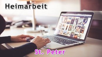 Heimarbeit in St. Peter