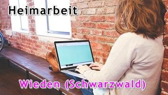 Heimarbeit in Wieden (Schwarzwald)