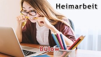 Heimarbeit in Bülow