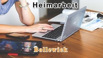 Heimarbeit in Bollewick