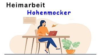 Heimarbeit in Hohenmocker