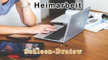 Heimarbeit in Schloen-Dratow