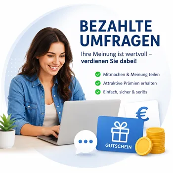 Bezahlte Umfragen Geld verdienen in Deutschland