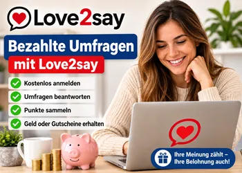 Love2say bezahlte Umfragen