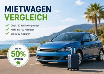 Mietwagen Preisvergleich 2026 – günstige Leihwagen finden