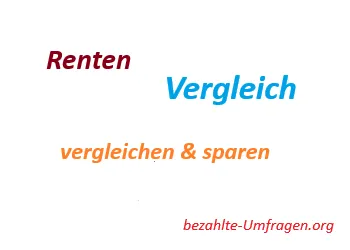 Rentenversicherung Vergleich bei Bezahlte-Umfragen.org