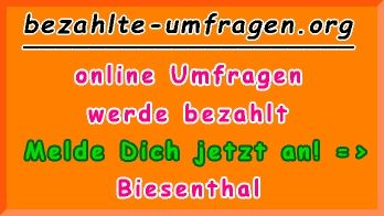bezahlte Umfragen in Biesenthal