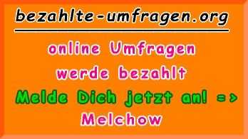 bezahlte Umfragen in Melchow