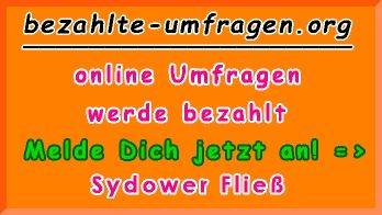 bezahlte Umfragen in Sydower Fließ