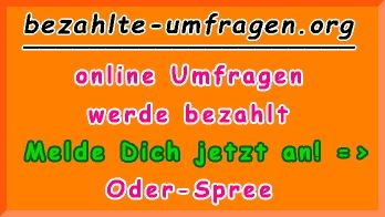 bezahlte Umfragen in Landkreis Oder-Spree