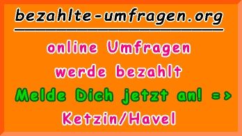 bezahlte Umfragen in Ketzin/Havel