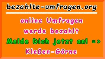 bezahlte Umfragen in Kleßen-Görne