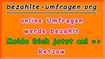 bezahlte Umfragen in Retzow