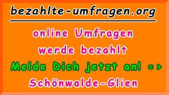 bezahlte Umfragen in Schönwalde-Glien