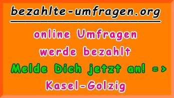 bezahlte Umfragen in Kasel-Golzig