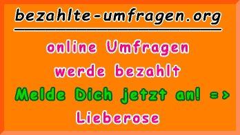 bezahlte Umfragen in Lieberose