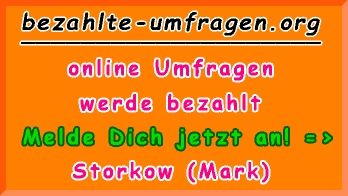 bezahlte Umfragen in Storkow (Mark)