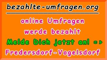 bezahlte Umfragen in Fredersdorf-Vogelsdorf