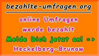 bezahlte Umfragen in Heckelberg-Brunow