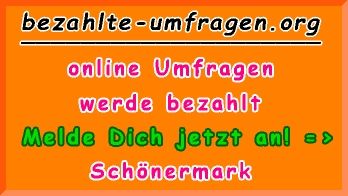 bezahlte Umfragen in Schönermark