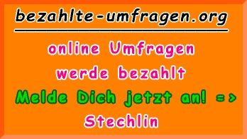 bezahlte Umfragen in Stechlin