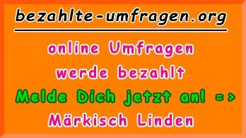 bezahlte Umfragen in Märkisch Linden