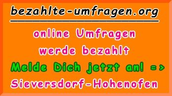 bezahlte Umfragen in Sieversdorf-Hohenofen
