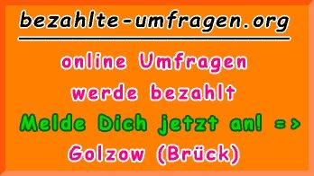 bezahlte Umfragen in Golzow (Brück)