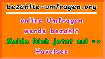 bezahlte Umfragen in Havelsee