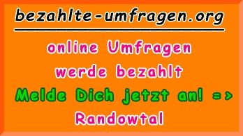 bezahlte Umfragen in Randowtal