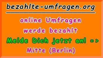 bezahlte Umfragen in Mitte (Berlin)