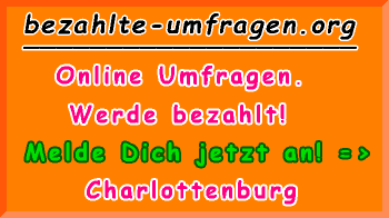 bezahlte Umfragen in Berlin Charlottenburg