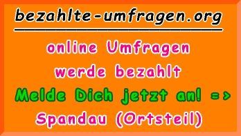 bezahlte Umfragen in Berlin Spandau (Ortsteil)