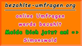 bezahlte Umfragen in Simonswald