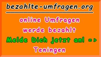 bezahlte Umfragen in Teningen