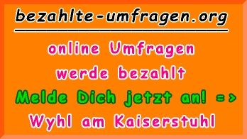 bezahlte Umfragen in Wyhl am Kaiserstuhl
