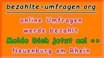 bezahlte Umfragen in Neuenburg am Rhein