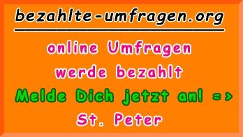 bezahlte Umfragen in St. Peter