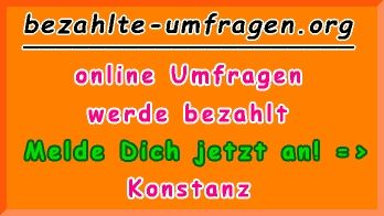 bezahlte Umfragen in Konstanz