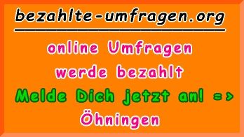 bezahlte Umfragen in Öhningen