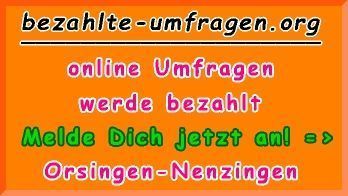 bezahlte Umfragen in Orsingen-Nenzingen