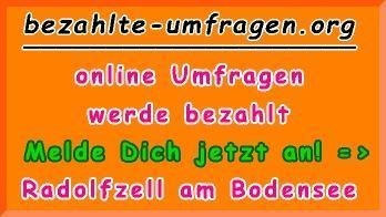 bezahlte Umfragen in Radolfzell am Bodensee