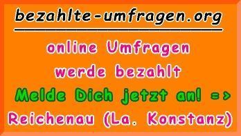 bezahlte Umfragen in Reichenau