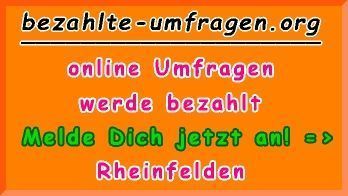 bezahlte Umfragen in Rheinfelden