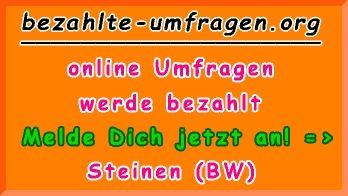 bezahlte Umfragen in Steinen (BW)