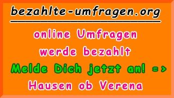 bezahlte Umfragen in Hausen ob Verena