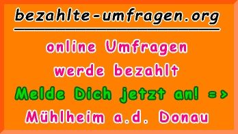 bezahlte Umfragen in Mühlheim a.d. Donau