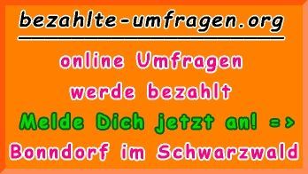 bezahlte Umfragen in Bonndorf im Schwarzwald