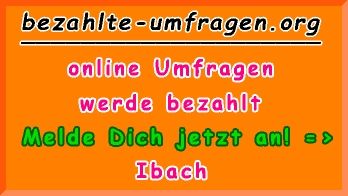 bezahlte Umfragen in Ibach